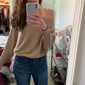 ZARA Beige Knit Top